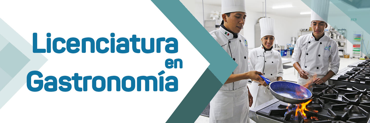 Imagen del banner de la sección Licenciatura en Gastronomía