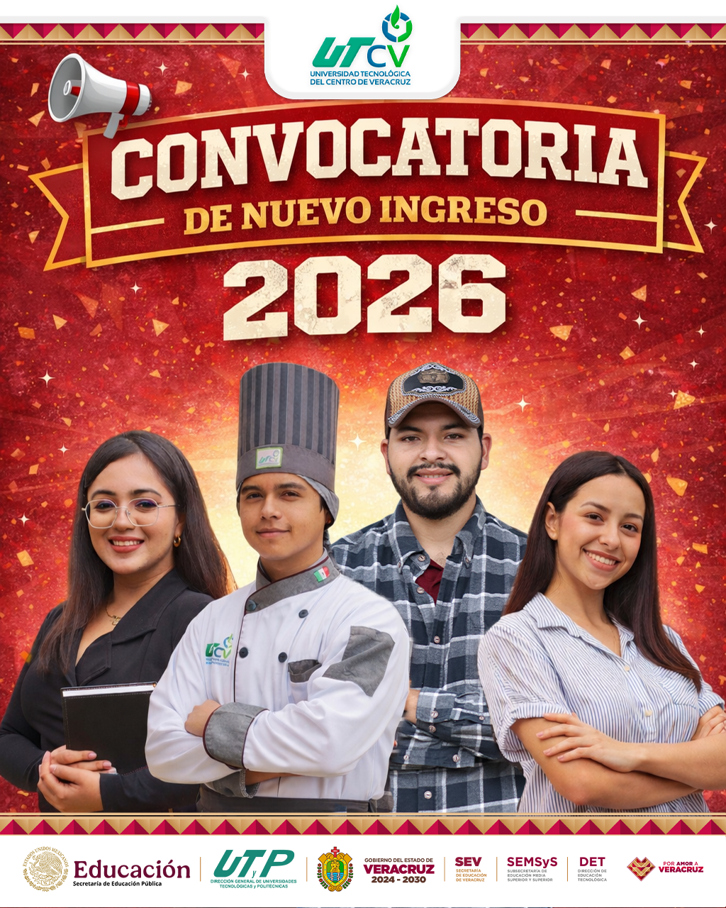Convocatoria Nuevo Ingreso 2026